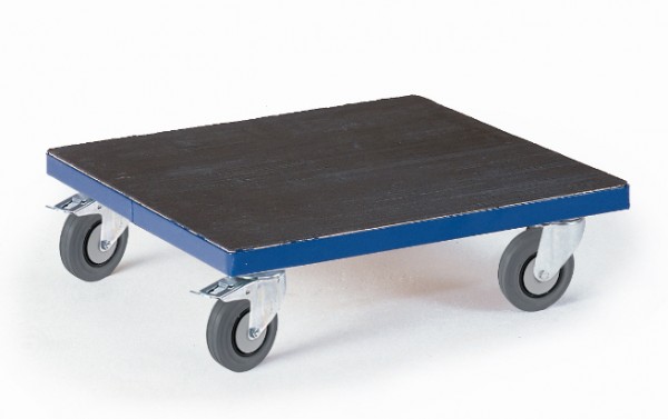 ROLLCART Breiter Kistenroller mit Riffelgummi, 250 kg Tragkraft, 03-4047