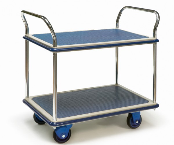 ROLLCART Tischwagen mit zwei Etagen, 635100 635110