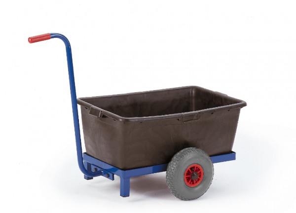 ROLLCART Griffroller für Kunststoffmulde, 200 kg Tragkraft, 16-4362